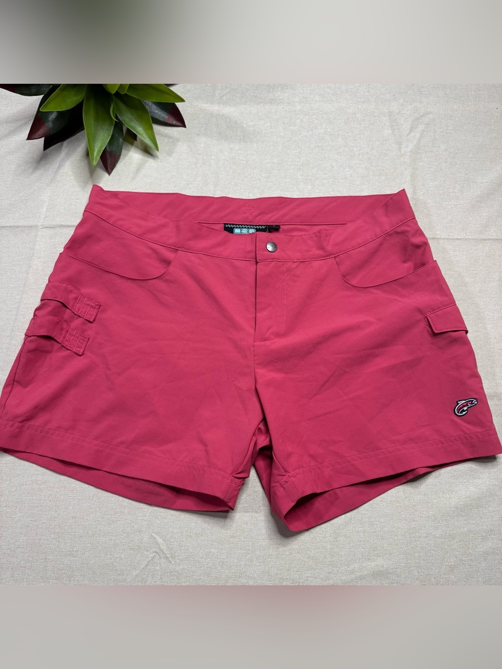 DSG Jenny Dock Fishing Shorts Pink Performance Cargo Shorts Large - Picture 3 of 13